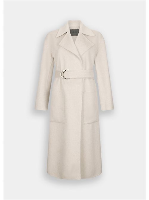 Cappotto in lana con cintura LIU JO | CF5283T4627/71500